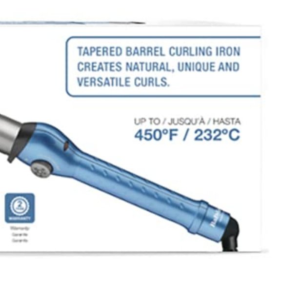 BABYLISSPRO NANO TITANIUM‎ 3/4" TAPER BARREL CURLING WAND-EUC - Picture 6 of 8